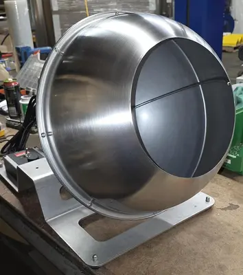 NATIONAL EQUIPMENT 12", 16" & 24" SS Coating Pans