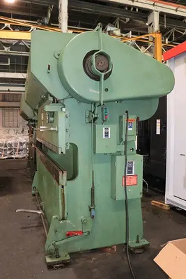 90 Ton x 10 FT. CHICAGO DREIS & KRUMP MECH. PRESS BRAKE MODEL 810-L
