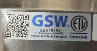 130-0146 GSW SEE18181L 1 Compartment Sink with Left Drainboard