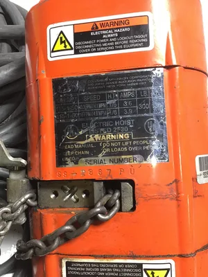 CM Shopstar SS-2867PU Electric Chain Hoist 300Lbs