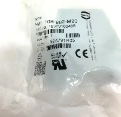 New | in-Stock HARTING 19300100465 Connector Accessories Michigan US | Maverick Industrial Sales #1489837