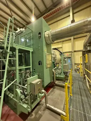 USED 2015 SNM TURBINE/ ABB ALTERNATOR C10-R6-X