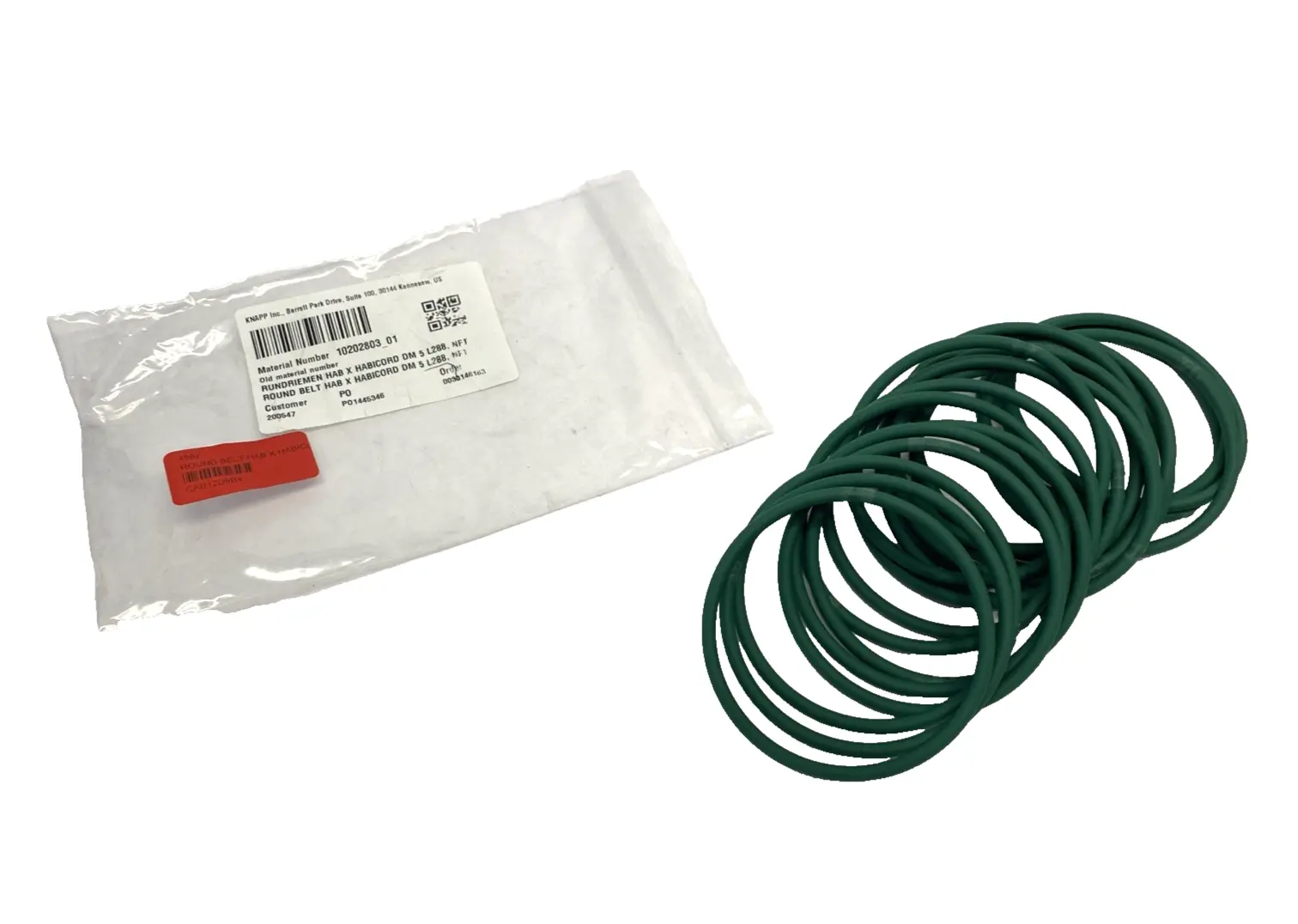 New | in-Stock KNAPP, HABISTAT HAB X HABICORD DM 5 L288 NFT Belts Michigan US | Maverick Industrial Sales #1393506