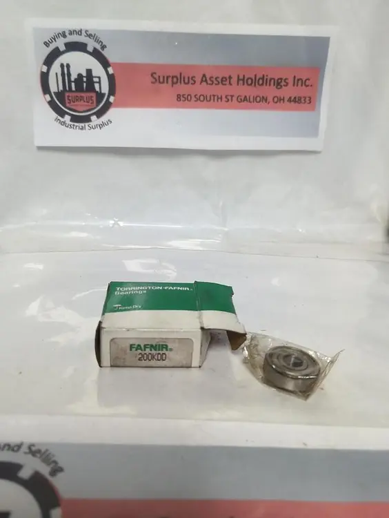 New | in-Stock FAFNIR 200KDD Industrial Controls Ohio US | Surplus Asset Holdings #1512960