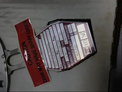 BS&B Safety Systems 6″ Rupture Disk Type: JRS 316/INC/TEF