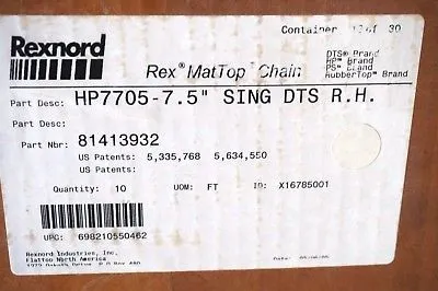 NEW REXNORD HP7705-7.5