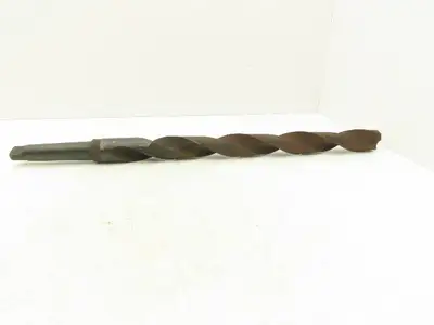 MSC 01665843 1-9/16"x 24"L HSS Drill Bit 5MT Morse Taper Shank Spiral Flute