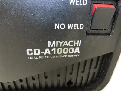 Amada CD-A1000A Advanced Capacitive Discharge Welder Spot Dual Pulse