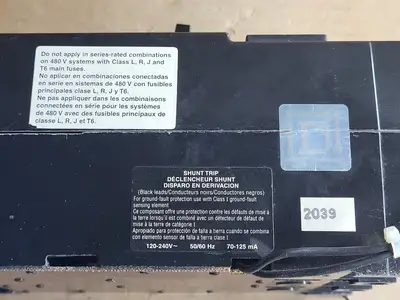 USED SQUARE D KAL362001380