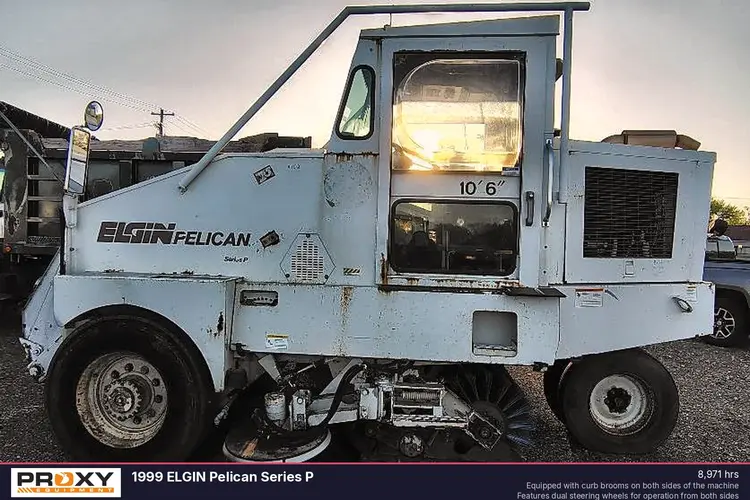Used 1999 ELGIN PELICAN SERIES P Street Sweeper Michigan US | Proxy Equipment #1385104