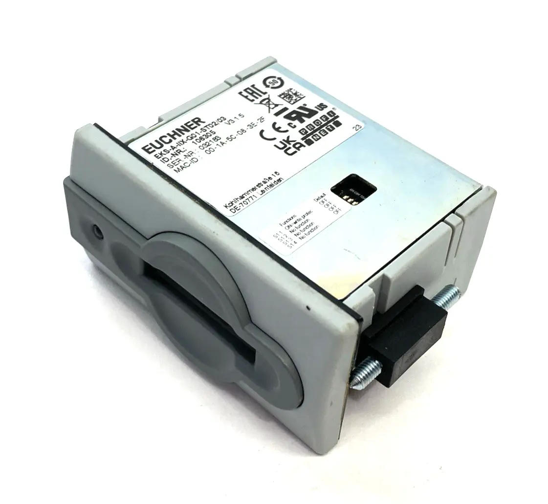 USED EUCHNER PROFINET INTERFACE ELECTRONIC KEY ADAPTER 106305