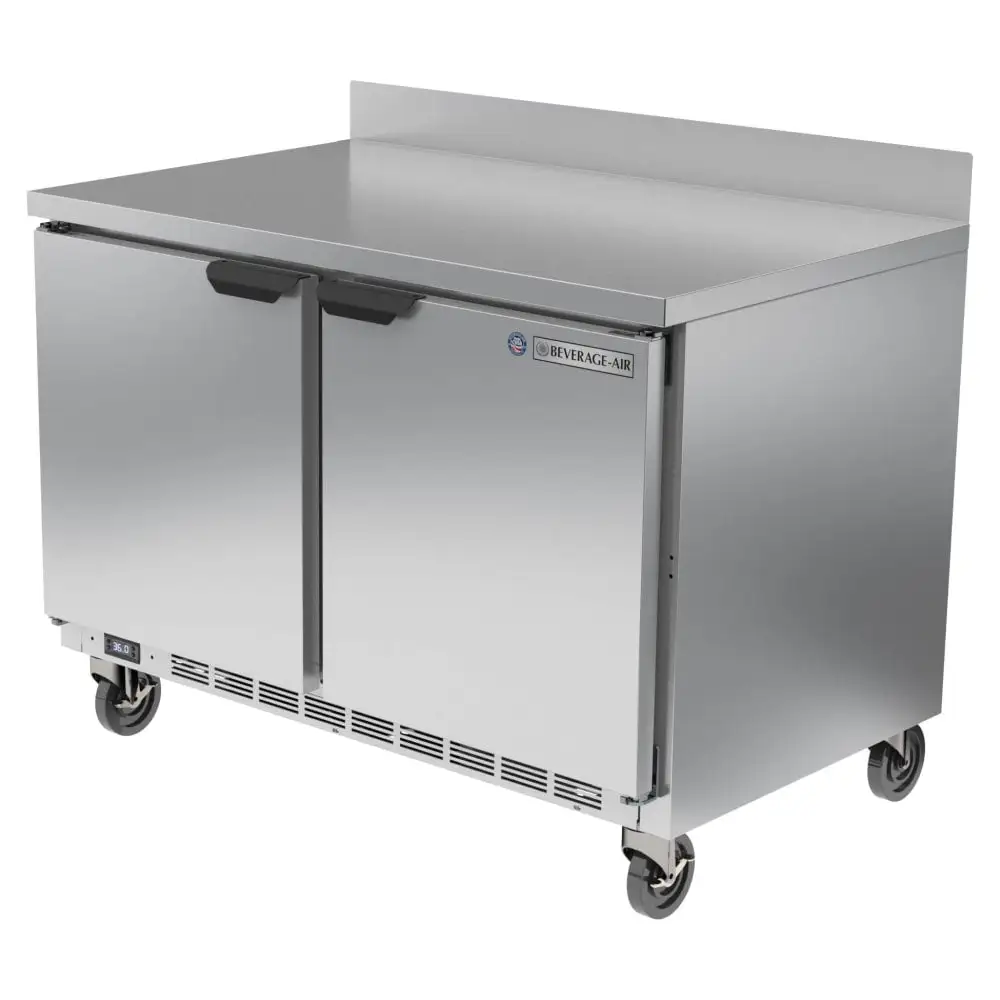 Beverage-Air WTR48AHC-FIP 48" Worktop Refrigerator W/ (2) Section, 115v