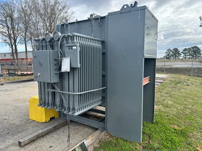 2000 KVA GE Silicone Transformer 13.8 KV Pri, 480Y/277V Sec
