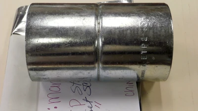 Used L ETP 2" C Stainless Steel 4-set Screws Couplings