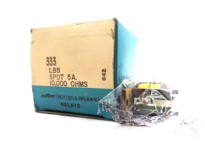 NEW POTTER & BRUMFIELD SPDT 5A. RELAY COIL