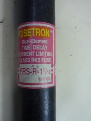 USED FUSETRON FRS-R-1-6/10