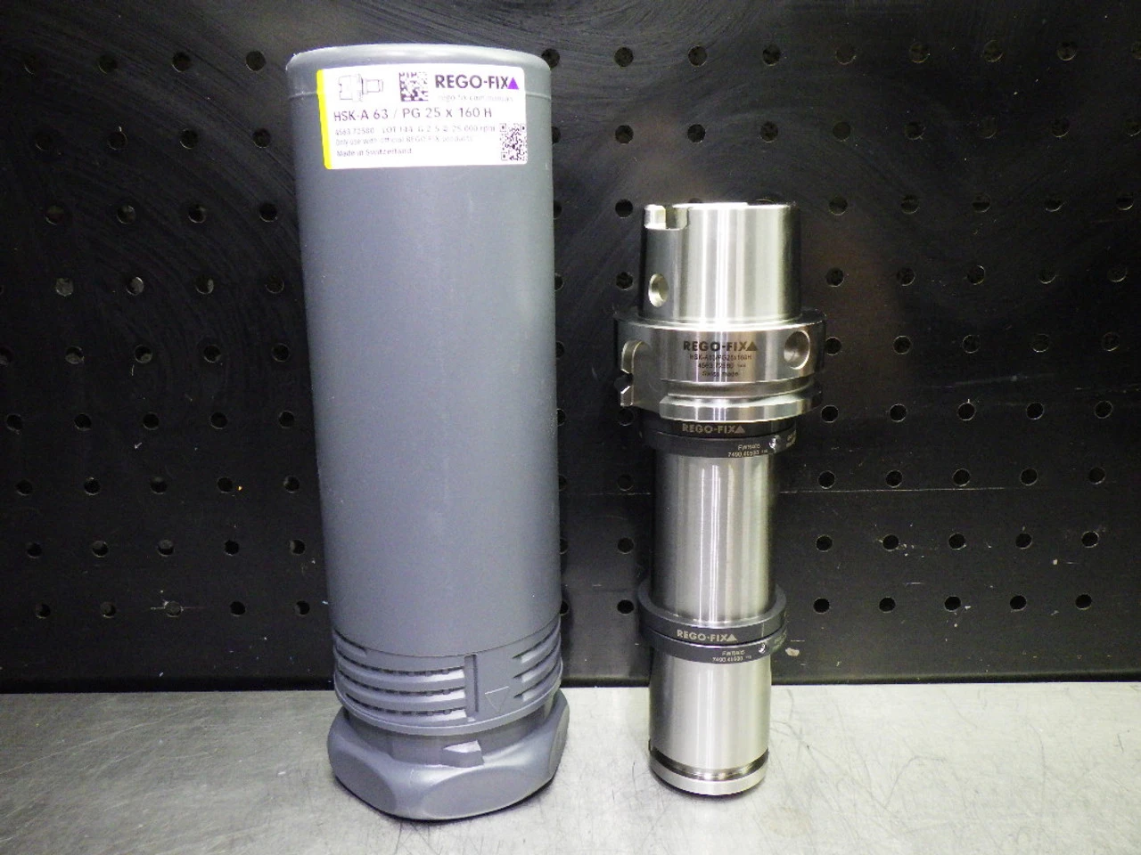 Rego-Fix HSK63A PG25 Modular Tool Holder 160mm Pro 4563.72580 (LOC2566)