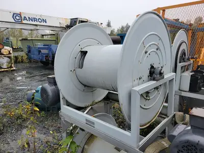 Electric Hose Reel w/ Motor & Speed Reducer