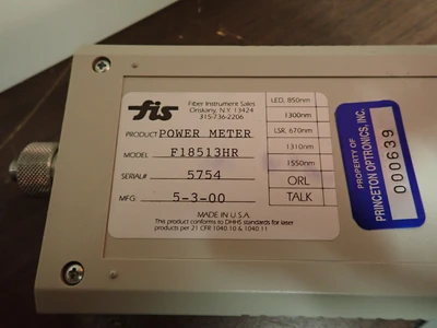 USED FIS F18513HR