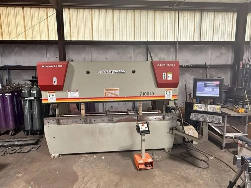 Used 2016 ACCURPRESS 710010 Press Brakes Georgia US | The Equipment Hub #1357063