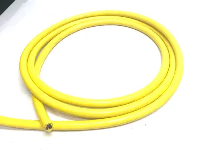 USED CAROL PORTABLE 12/4 SOOW YELLOW CORD 0.65" OD