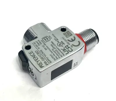 New | in-Stock KEYENCE Self-Contained Retro-reflective Sensor M12 Connector, 4.2 m Photoelectric Sensors Michigan US | Maverick Industrial Sales #1391513
