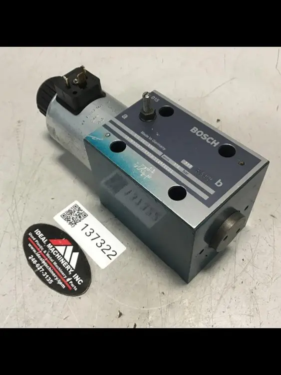 Used BOSCH 0 810 001 830 Valves/Fittings Michigan US | Ideal Machinery #580737