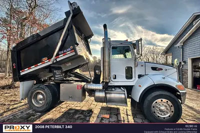 Used 2008 PETERBILT 340 Dump trucks New Jersey US | Proxy Equipment #1382900