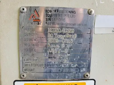 USED ROMAR HGZ80/IGZ80