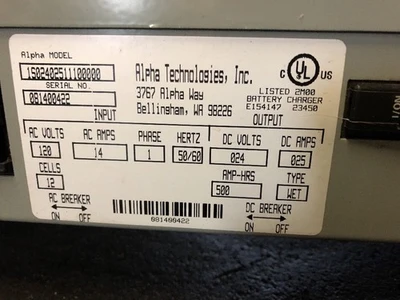 USED Alpha Technologies 1S02402511100000