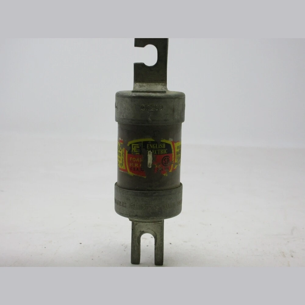 English Electric 200 Amp 600 Volt Fuse