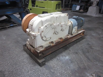 80" x 72" Netzsch Pebble Mill, 940 gallons, Ceramic Alumina Brick Lined, Unused