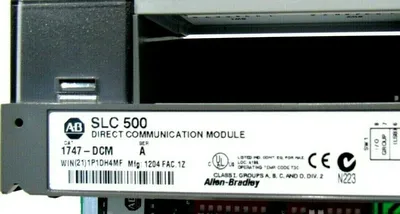 NEW ALLEN BRADLEY 1747-DCM DIRECT COMMUNICATION MODULE SER.A 1747DCM