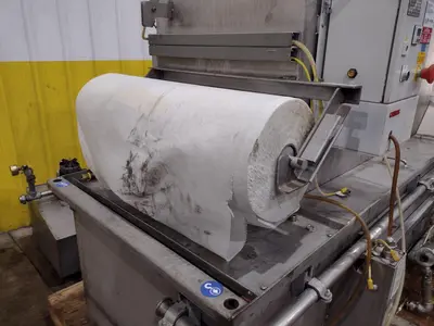 CRYSTAL FILTRATION CONTINUOUS FILTER COOLANT SYSTEM, WITH DRAG-OUT CONVEYOR : YOBRO #25069