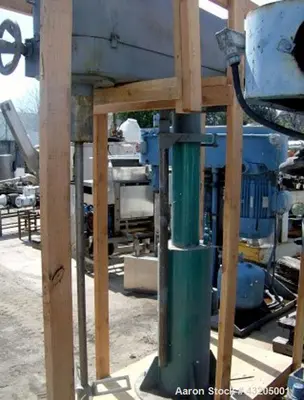 Used Mooney Slow-Speed Disperser – 5 HP, 18” Bowtie Blade, Air/Oil Lift