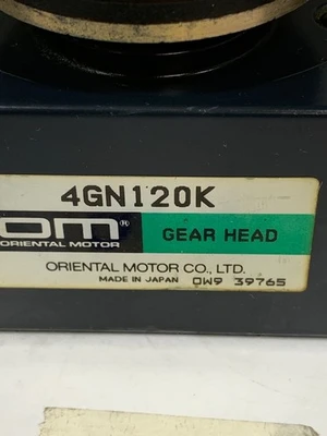 USED Oriental Motor / OM 4GN120K