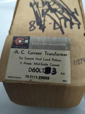 New | in-Stock CUTLER-HAMMER D60LT3 Miscellaneous Equipment (Electrical & Power) Ohio US | Surplus Asset Holdings #1237825