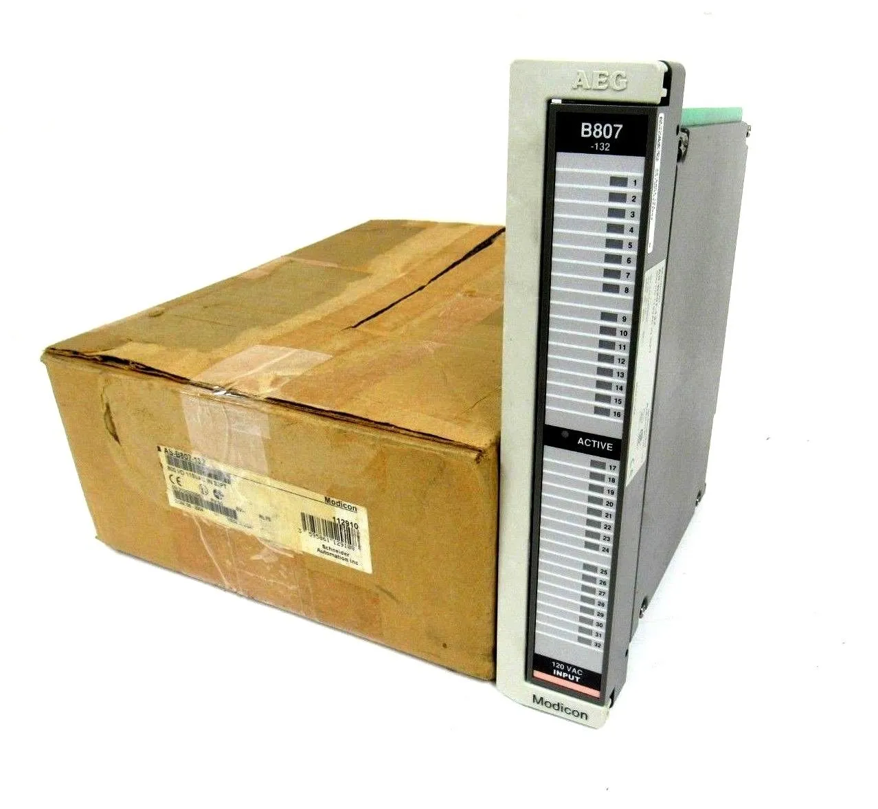 NEW MODICON AS-B807-132 INPUT MODULE 800 I/O ASB807132