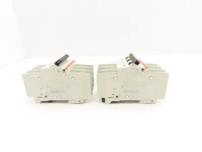 ABB E212323 Circuit Breaker 3 Pole 4A Lot of 2