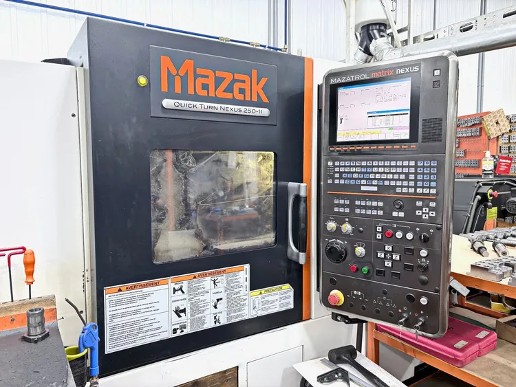 Used 2012 MAZAK QUICK TURN NEXUS 250-II CNC Lathes Ontario CA | CNCsurplus #1068728