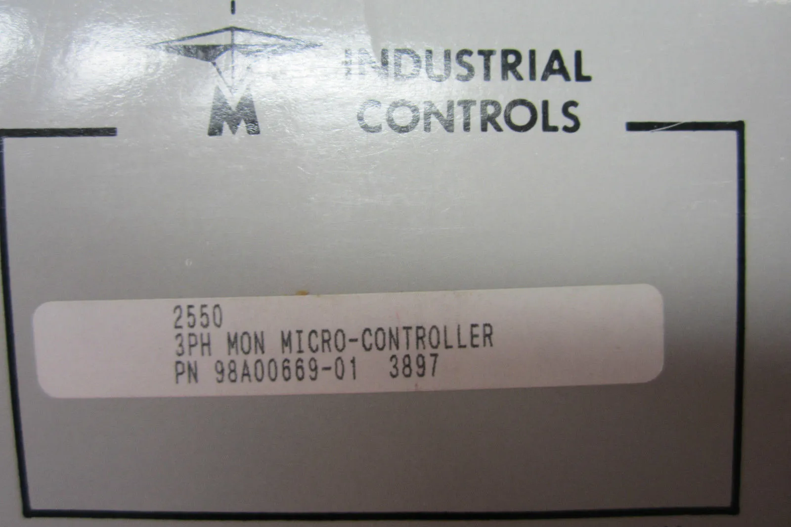 NEW TIME MARK 98A00669-01 3 PHASE MONITOR MODEL 2550 98A006901