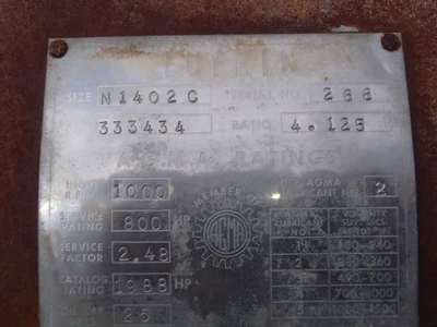 USED LUFKIN N1402C