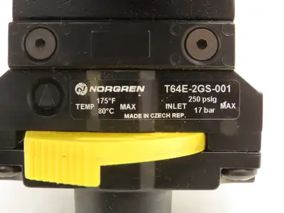 Norgren B64G-NNK-QD3-RMN Olympian Plus Filter Regulator Lubricator Combo 250PSIG