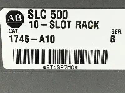 USED ALLEN BRADLEY 1746-P2 SER C / 1746-A10 SER B