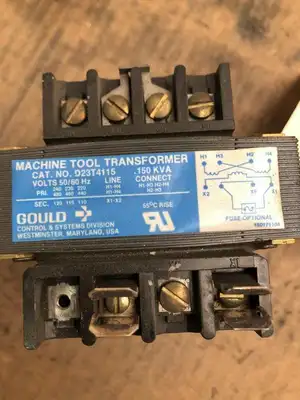 Gould D23T4115 0.150KVA Machine Tool Transformer 240/230/220V 480/460/440V