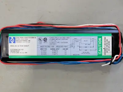 NEW ZHEN ZHONG COMPUTER DISCK CO. N2-T8-IN-120V60