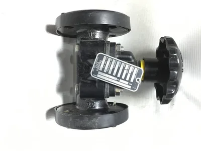Saunders 3448 Manual Iron Flanged Diaphragm Valve 1-1/2in 150
