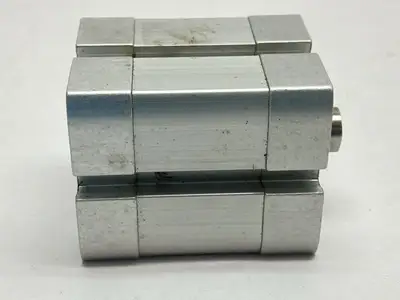 USED FESTO PNEUMATIC COMPACT CYLINDER 25MM BORE 10MM STROKE