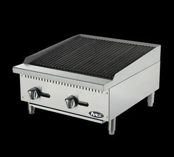 24" RADIANT CHARBROILER GAS OR PROPANE - HEAVY DUTY
