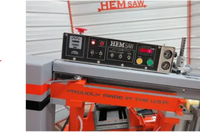 2025 HE&M SAW H90A-1 Horizontal Band Saws | Midstate Machinery (10)